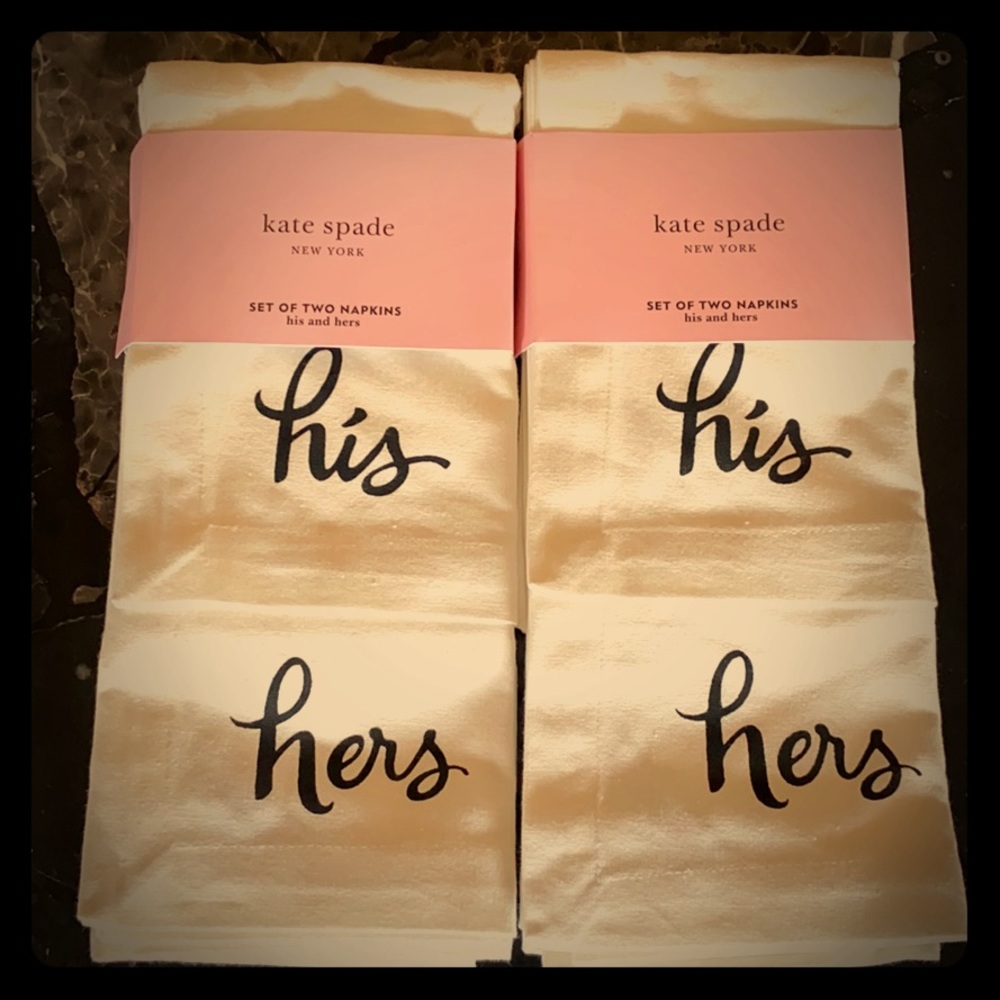 KS His & Hers Napkins.